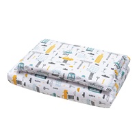 3-częściowa pościel New Baby 90/120 cm Miasto musztarda