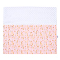 Dziecięcy kocyk z Minki New Baby Harmony różowy 70x100 cm