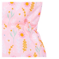 Klasyczny rożek wiązany New Baby Harmony różowy