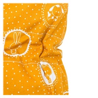 Klasyczny rożek wiązany New Baby Zwierzątka musztardowy