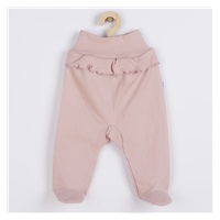 2-częściowy niemowlęcy komplet New Baby Stripes różowy