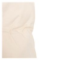 Klasyczny rożek wiązany sztruksowy New Baby ecru