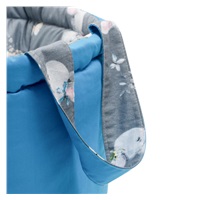 Kosz na zabawki New Baby Króliczek turkusowy