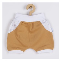 2-częściowy bawełniany zestaw na lato New Baby Perfect Summer brązowy