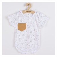 2-częściowy bawełniany zestaw na lato New Baby Perfect Summer brązowy