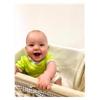 Niemowlęcy letni bawełniany pajac New Baby Summertime chłopiec