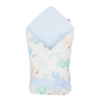 Dwustronny becik  New Baby 75x75 cm baloons