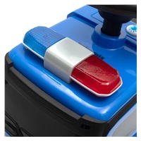 DRUGA JAKOŚĆ Dziecięcy jeździk z dźwiękiem Mercedes Baby Mix POLICE niebieski