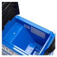 DRUGA JAKOŚĆ Dziecięcy jeździk z dźwiękiem Mercedes Baby Mix POLICE niebieski