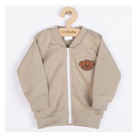 Niemowlęca bluza bawełniana New Baby BrumBrum latte