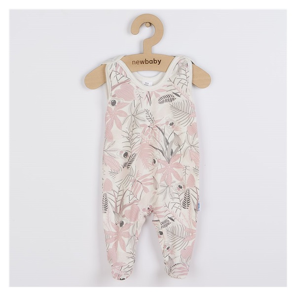 Niemowlęce śpiochy New Baby Lovely różowe