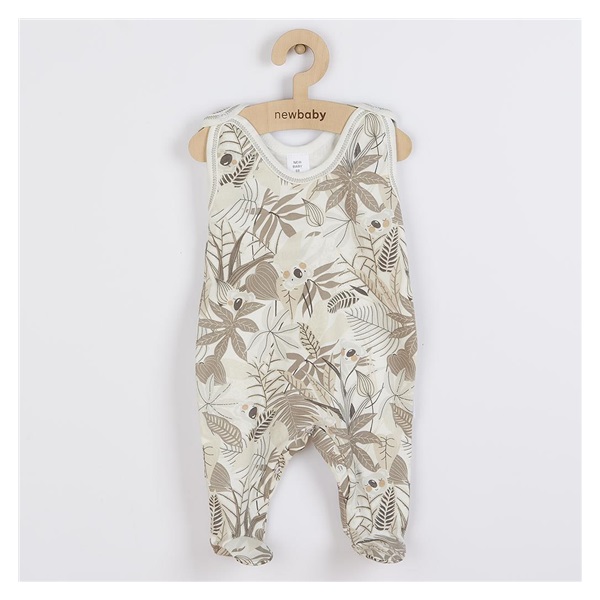 Niemowlęce śpiochy New Baby Lovely brązowe