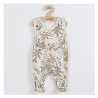 Niemowlęce śpiochy New Baby Lovely brązowe