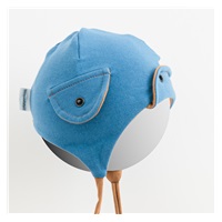 Wiosenna czapeczka niemowlęca New Baby Special One niebieska