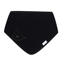 Wiosenna chustka pod szyję dla niemowląt New Baby Special One czarna, S