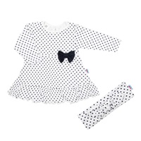 Niemowlęca bawełniana sukienka z opaską New Baby Teresa