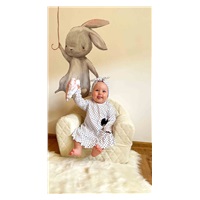 Niemowlęca bawełniana sukienka z opaską New Baby Teresa