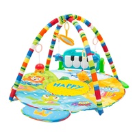 DRUGA JAKOŚĆ Edukacyjna mata z pianinkiem Baby Mix safari