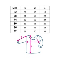 2-częściowy zestaw dla dziewczynek New Baby Cool Girls różowy