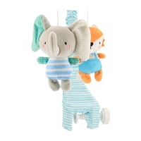 Karuzelka nad łóżeczko Baby Mix Słoniki i lisy