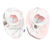 Bawełniany komplecik-buciki i rękawiczki New Baby Lovely różowy