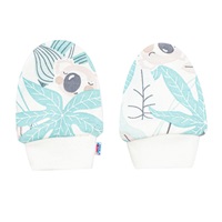 Bawełniany komplecik-buciki i rękawiczki New Baby Lovely zielony