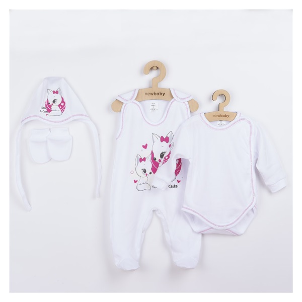 4-częściowy zestaw New Baby Miss Fox