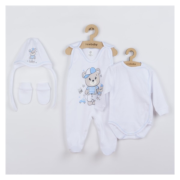 4-częściowy zestaw New Baby Sweet teddy bear