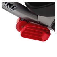 DRUGA JAKOŚĆ Dziecięcy rowerek trójkołowy z LED światłami Baby Mix Lux Trike czerwony