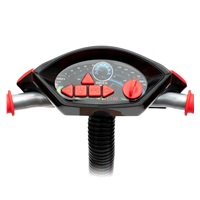 DRUGA JAKOŚĆ Dziecięcy rowerek trójkołowy z LED światłami Baby Mix Lux Trike szary