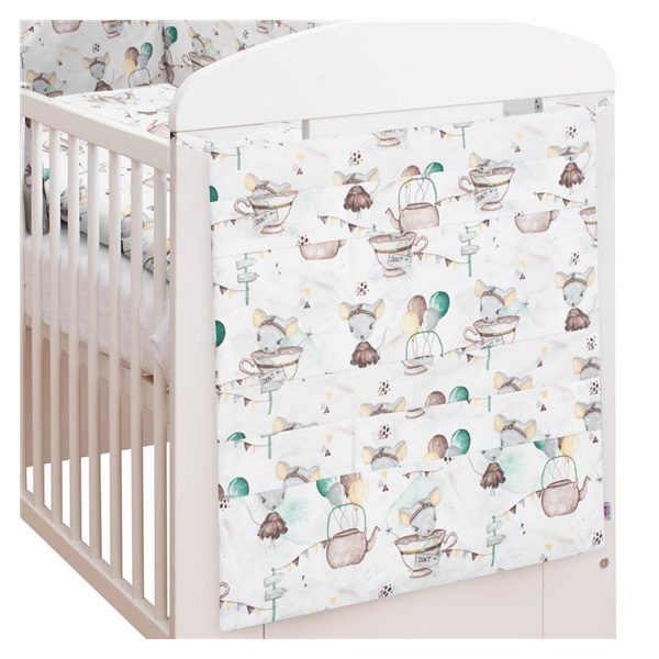 Przybornik organizer na łóżeczko New Baby Mouse Mia