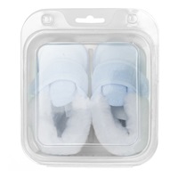 Paputki zimowe niemowlęce New Baby niebieskie 0-3 m