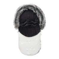 Luksusowy śpiworek z futerkiem Climber New Baby beżowy