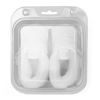 Paputki zimowe niemowlęce do chrztu New Baby 0-3 m dziewczynka