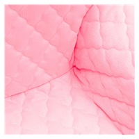 Dziecięcy fotelik z Welwet New Baby Chmurki różowy