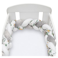 Ochraniacz do łóżeczka warkocz New Baby Minka i Zwierzątka