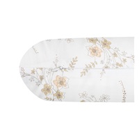 Poduszka do karmienia New Baby XL w kształcie C Kwiaty biała