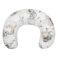 Poduszka do karmienia New Baby Słoniki biało-szara