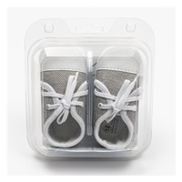 Paputki trampki niemowlęce New Baby jeans szary 12-18 m