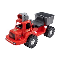 Dziecięcy jeździk Straz pożarna BAYO puszczający bańki mydlane 70 cm