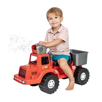 Dziecięcy jeździk Straz pożarna BAYO puszczający bańki mydlane 70 cm