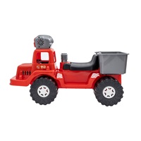 Dziecięcy jeździk Straz pożarna BAYO puszczający bańki mydlane 70 cm