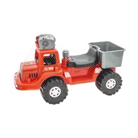 Dziecięcy jeździk Straz pożarna BAYO puszczający bańki mydlane 70 cm