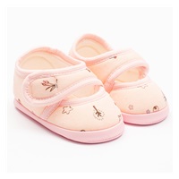 Niemowlęce paputki  New Baby różowy dziewczynka 3-6 m