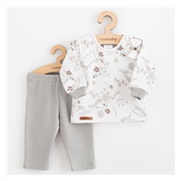 2-częściowy komplet dla dziewczynki New Baby Kate szary