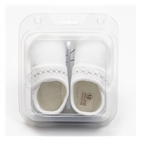 Niemowlęce paputki  New Baby biały 0-3 m