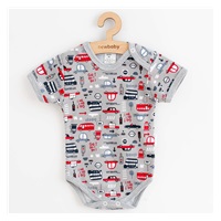 Dziecięce bawełniane body z krótkim rękawem New Baby Go!go!go!