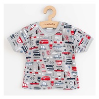 Niemowlęcy T-shirt bawełniany z krótkim rękawem New Baby Go!go!go!