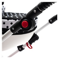 Wózek dla lalek New Baby COMFORT biało-czarny