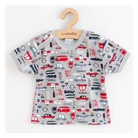 Niemowlęcy T-shirt bawełniany z krótkim rękawem New Baby Go!go!go!